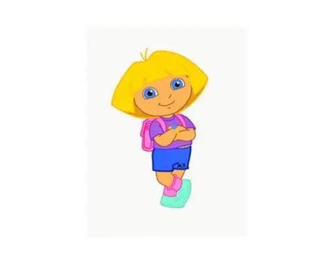 blonde dora